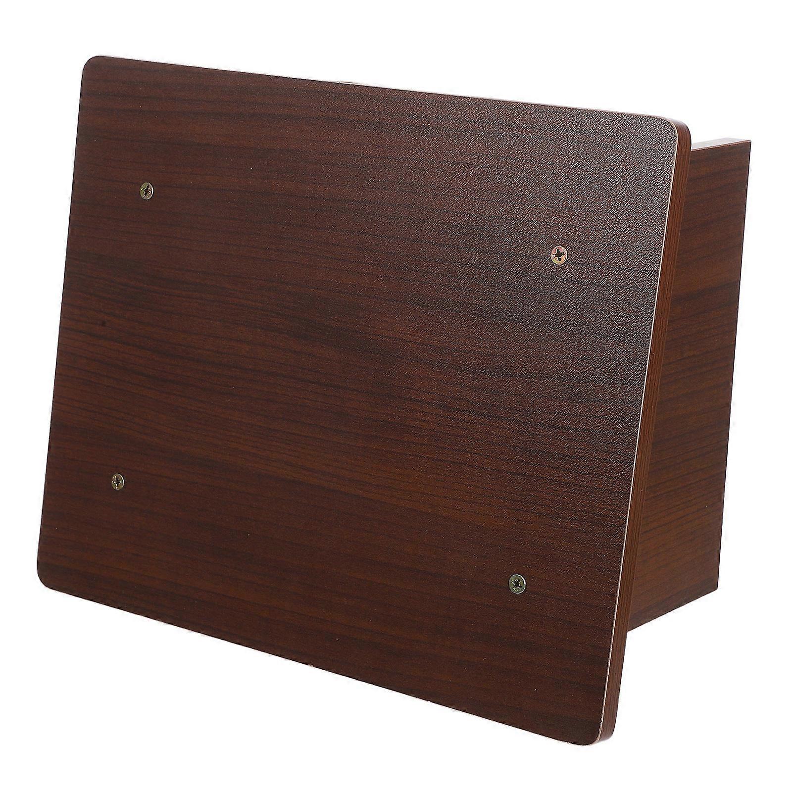 Wood Desk Footrest Foot Rest for One Piece Stable Nonslip Base