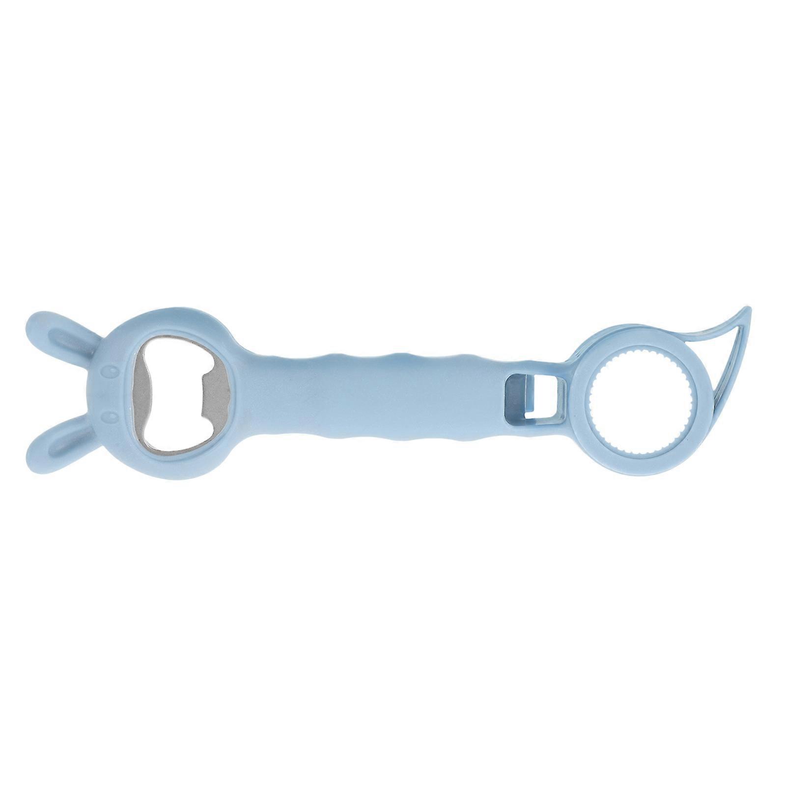 Blue Bottle Opener 4 for Jar and Bottle Caps