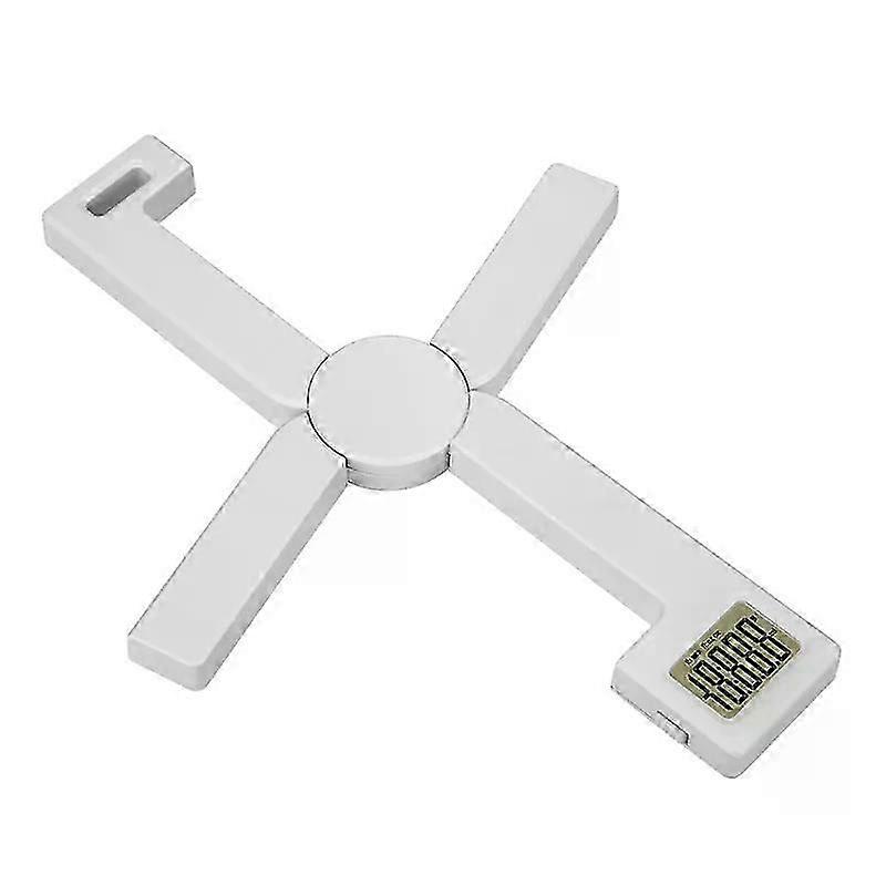 Compact Folding Digital Kitchen Scale Accurate Foldable Portable Scale Easy to Read LCD Display