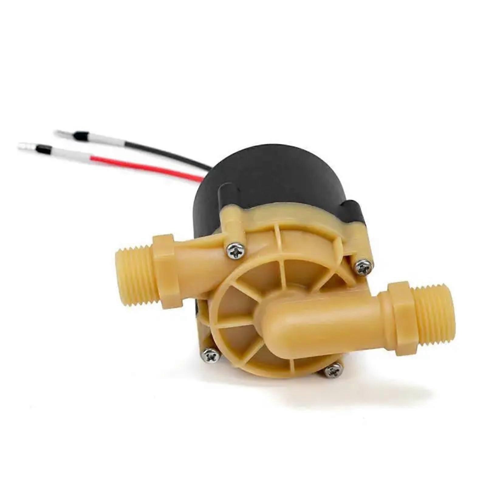 24V 55W  Flow DC Water Pump, Adjustable Speed Booster for Heater and Water Circulation
