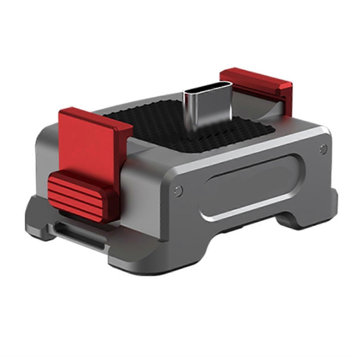 For POCKET3 Charging Adapter Base Dual Interface 1/4 Thread Magnetic Quick Release Base Accessories