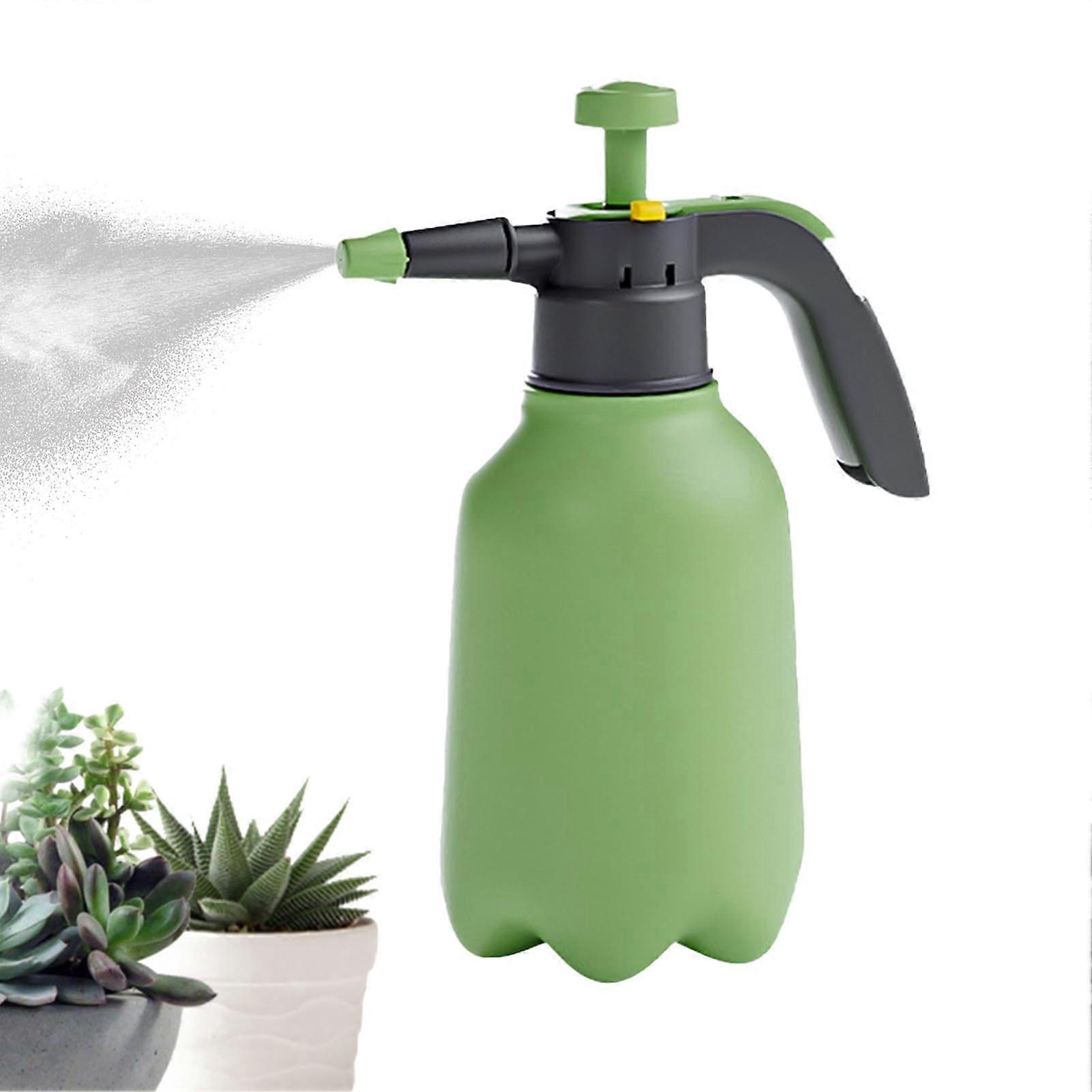Plant Spray Bottle 2L Handheld Garden Pressure Sprayer with Adjustable Nozzle for Precise Watering