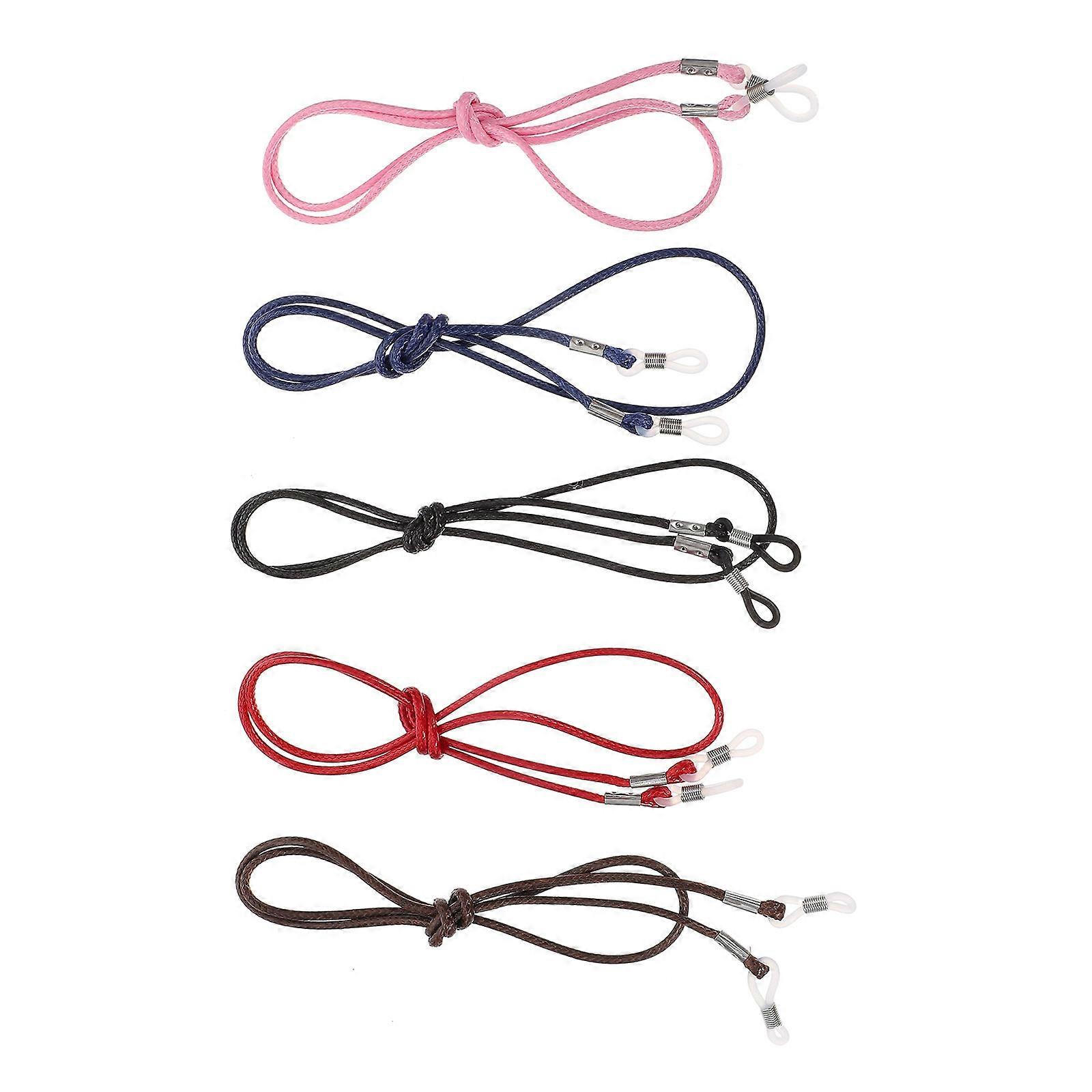 Glasses Ropes Anti-Lost Function for Fixation 5Pcs Assorted