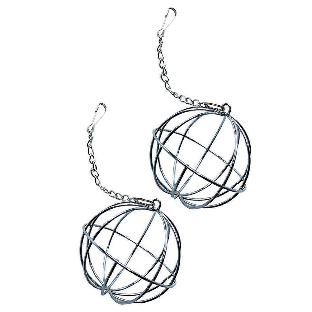 Pet Rabbit Feeder Stainless Steel 2Pcs Set