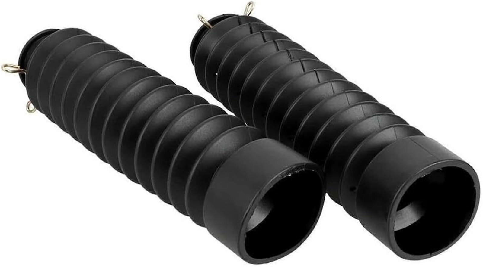 Motorcycle Shock Absorber Front Fork Dustproof Rubber Cover Protector 2Pcs for Shock Protection