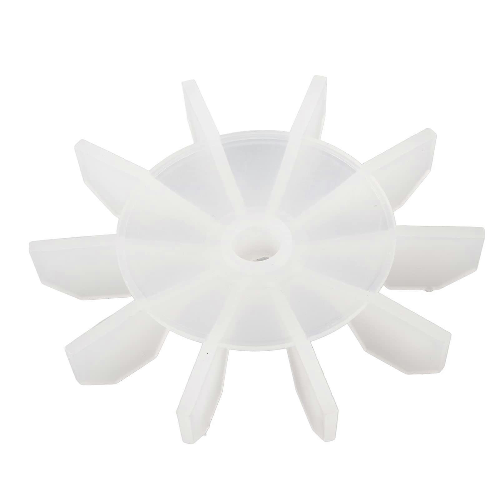 Air Compressor Fan Blade Plastic Low Noise Easy Installation Durable Replacement for Small Compressors
