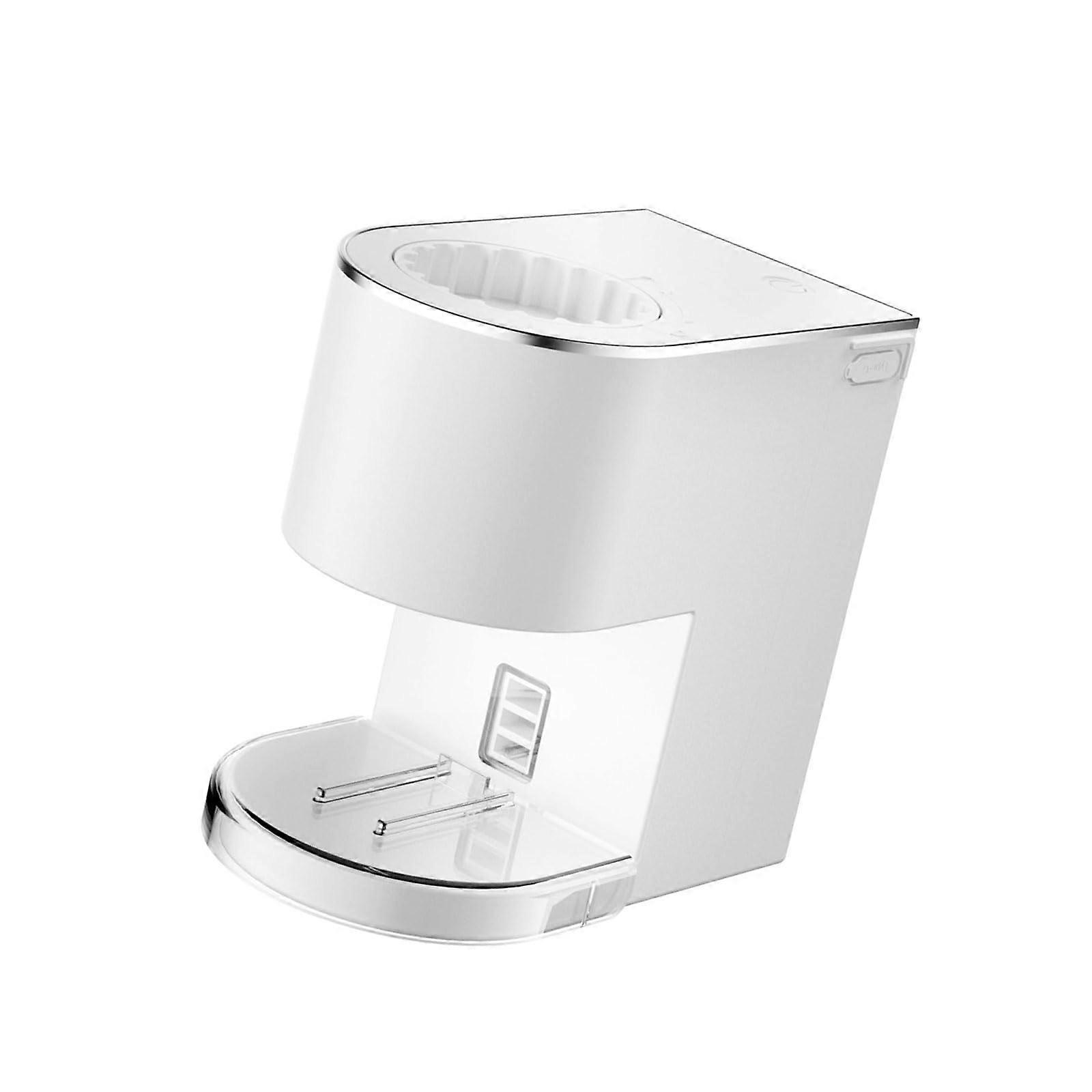 Automatic Toothpaste Dispenser 1200mAh Wall Mounted Hands Bathroom Accessory White Space Saving