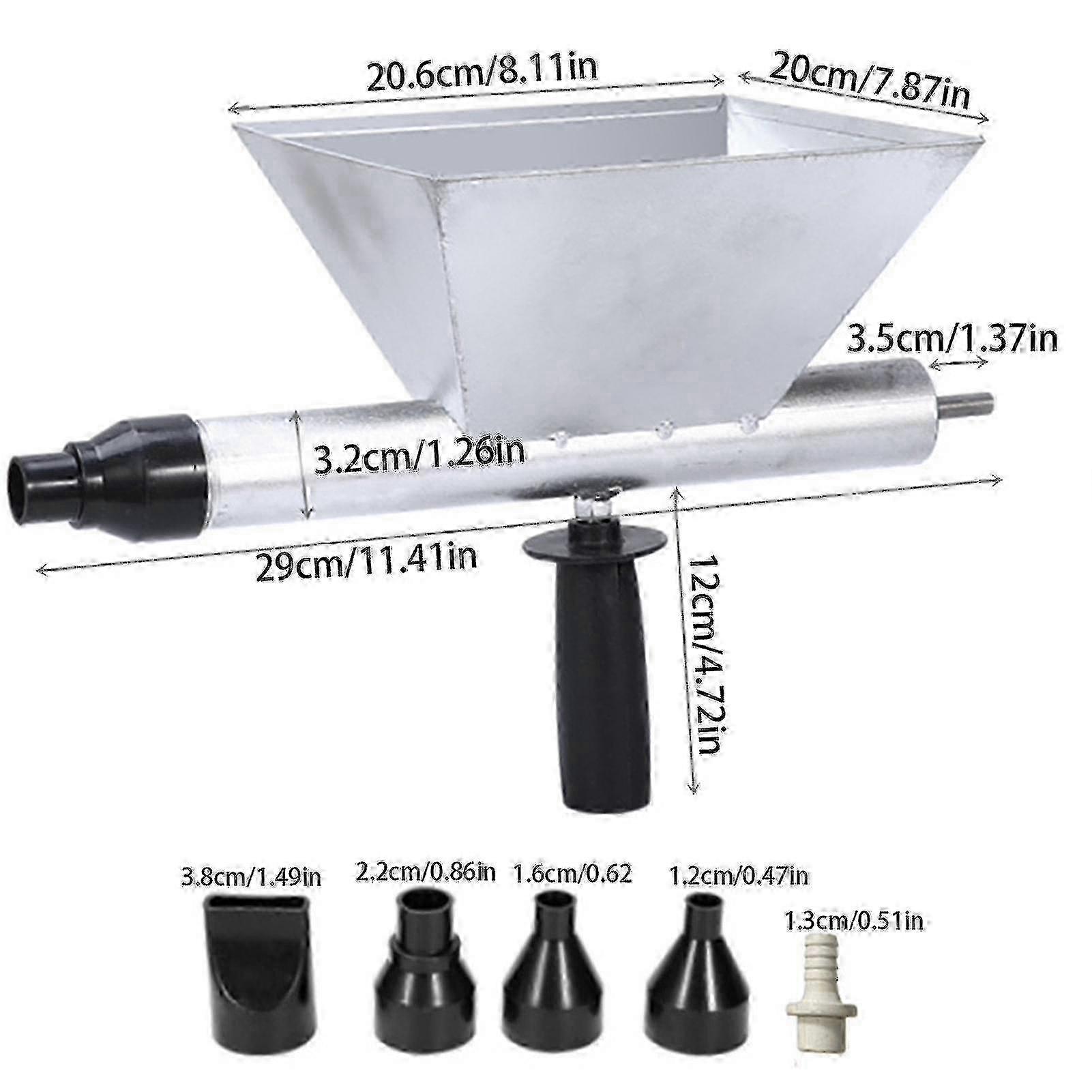 Mortar Machine Automatic Caulking Tool Pointing Grouting Machine Mortar Pointing Grouting Applicator For Brick Stone With Nozzl - JA 26s