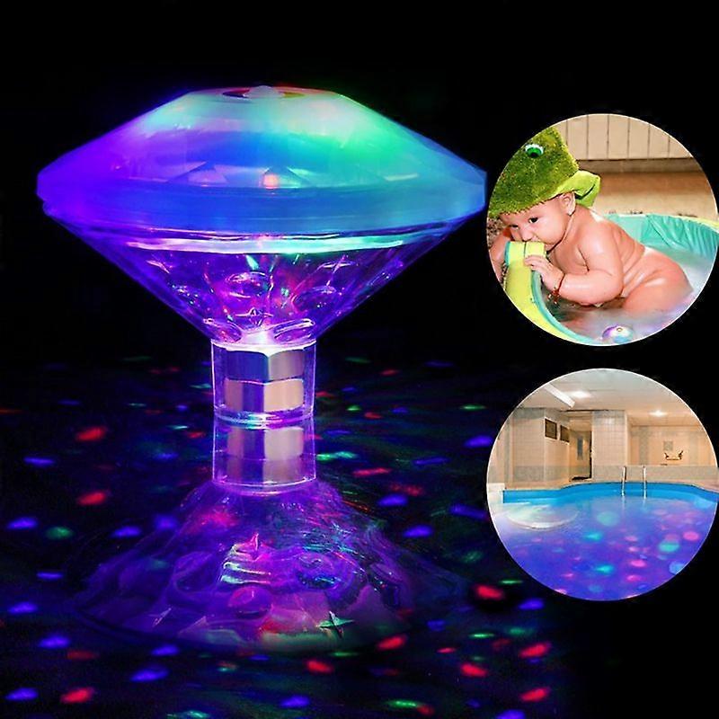1Pc Floating Swimming Pool Lights Led Lantern Underwater Landscape Lights Multicolor