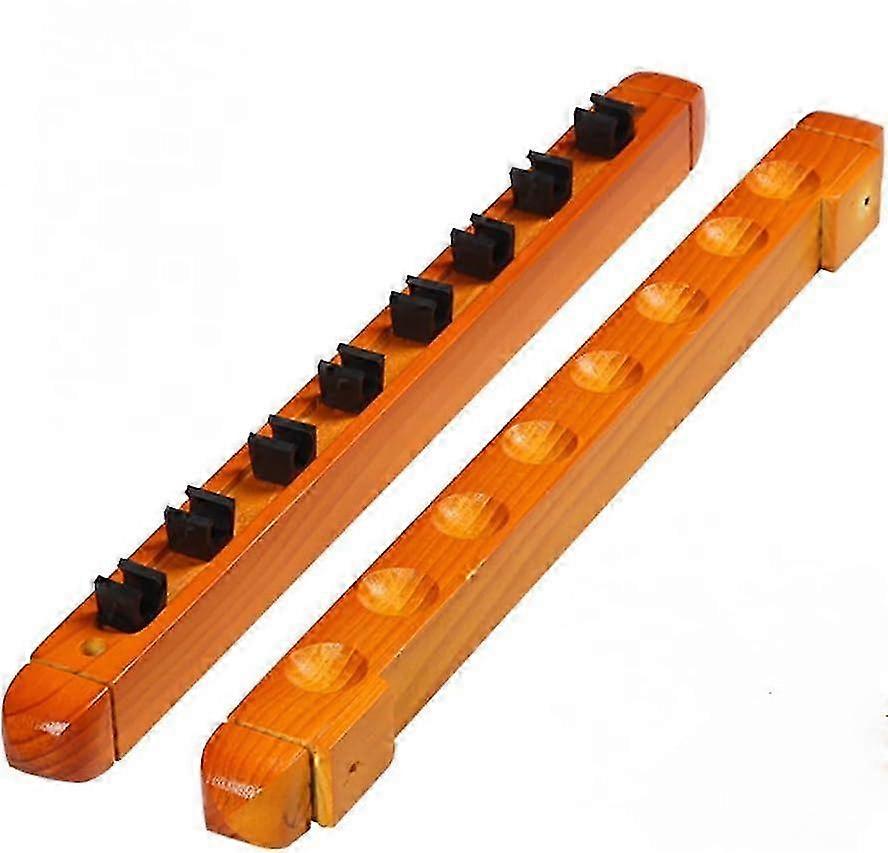 2026 Pool Racks,Pool Rack -Pool Stick Holder Solid Wood Material, 8 Holes Optional-Billiard Racks