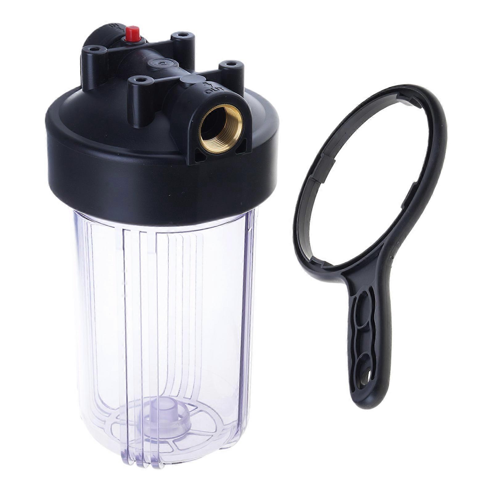 Efficient Whole Home Water Pre Filter System Health Focused Water Filtering Solution Plastic Texture Backwash Filter Multicolor