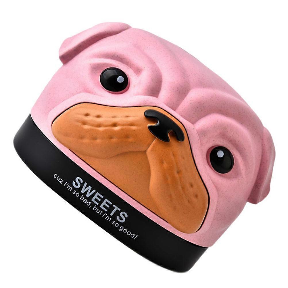 Tissue Holder Bobby Dog Shape for Tissue Storage Creative Pink