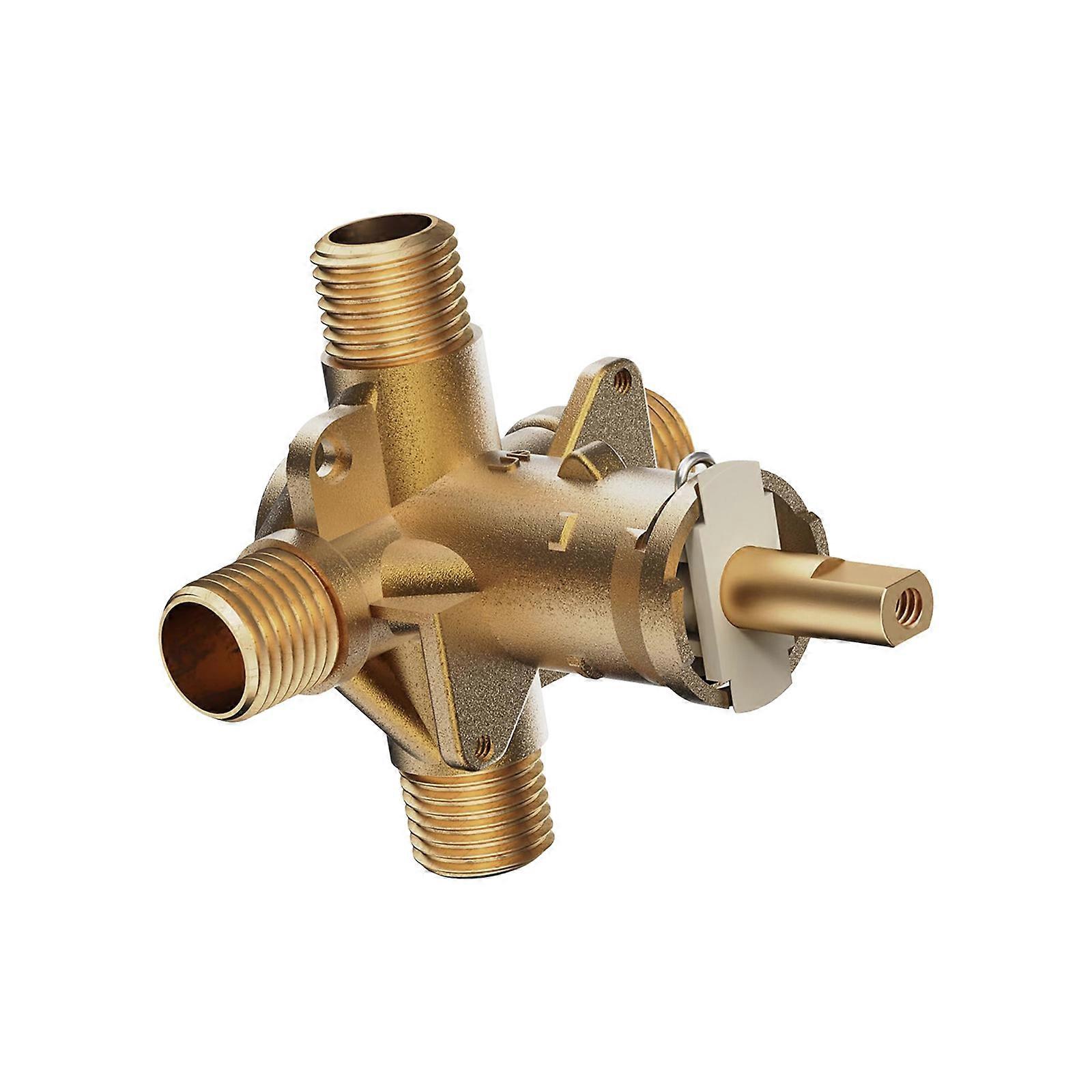 Brass Valves 2510WL No Adapter Needed Smooth Installation Process Designed for Direct Application on Copper PEX IPS Pipes Multicolor