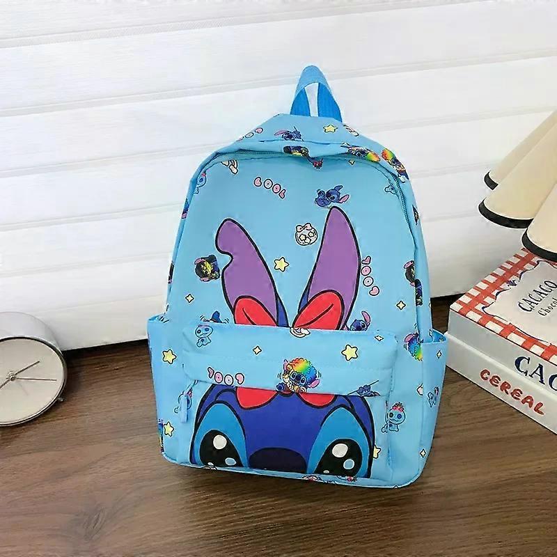 Fashion Versatile Schoolbag Boy Cute Cartoon Stitch Backpack Disney Mickey Mouse Kids Anime Backpack  baby handbag