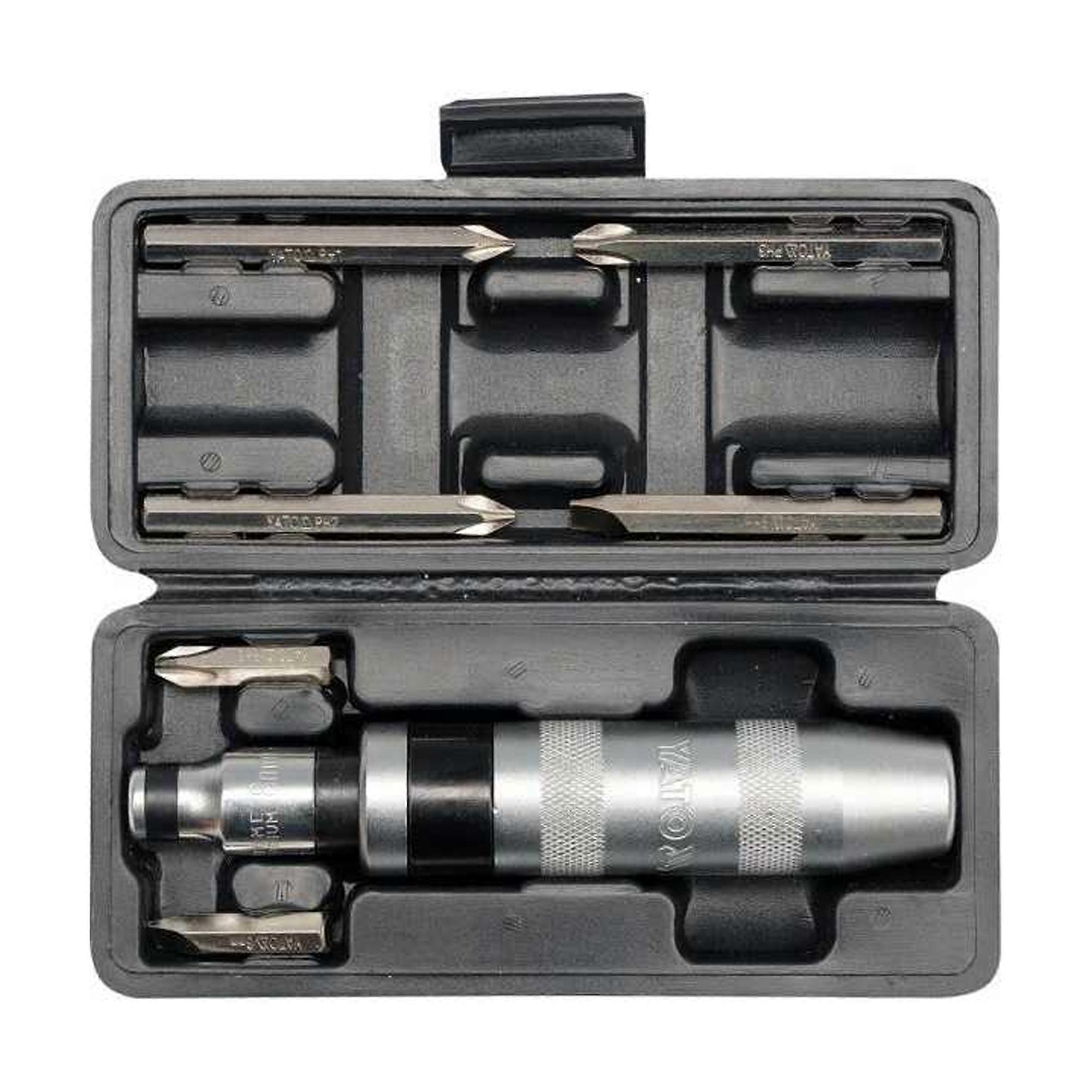 Yato Kromvanadiumstål Slagskruvmejselbits (6-pack)