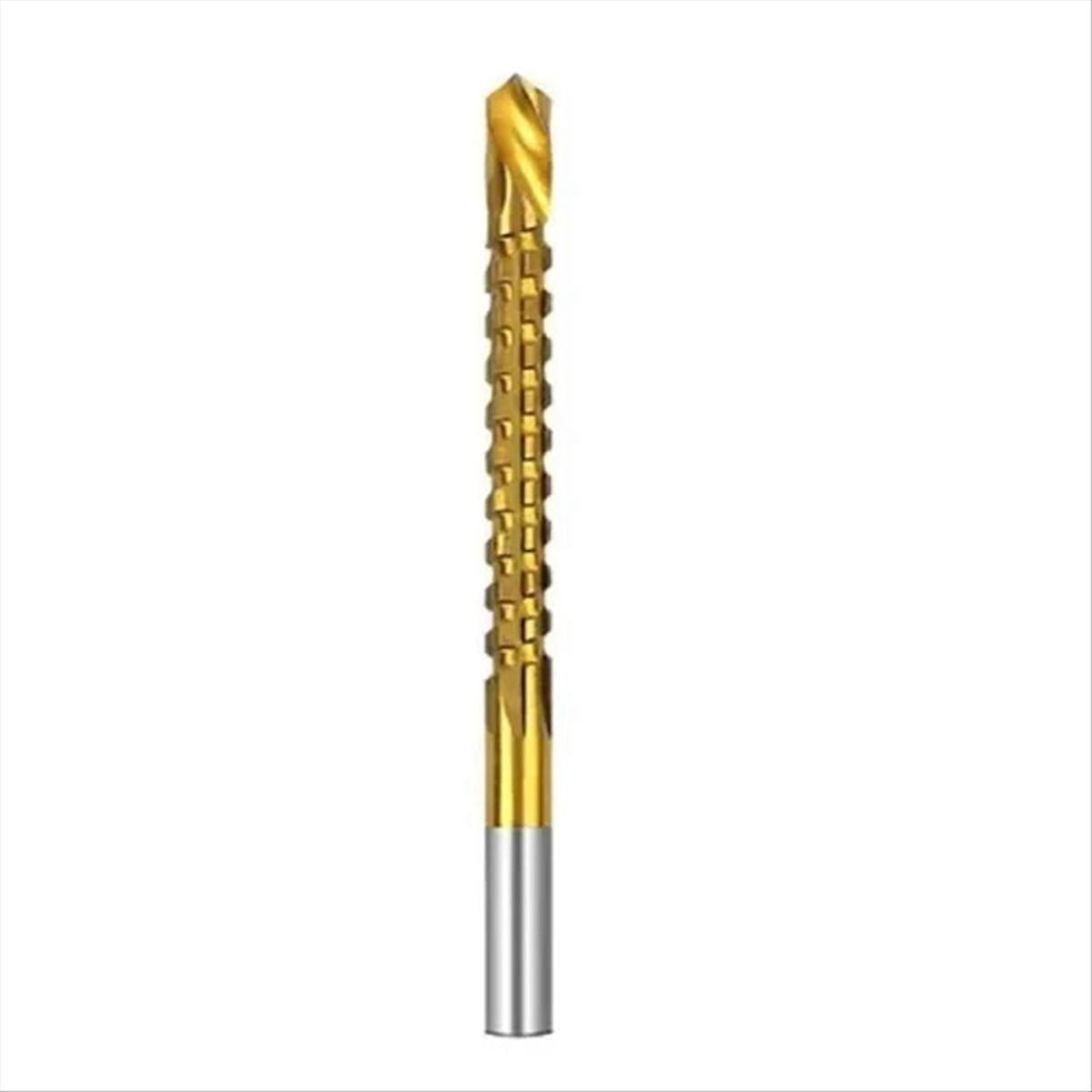 6mm Titanium Coated Drill Bit Spiral Jagged Saw Drill Bit
