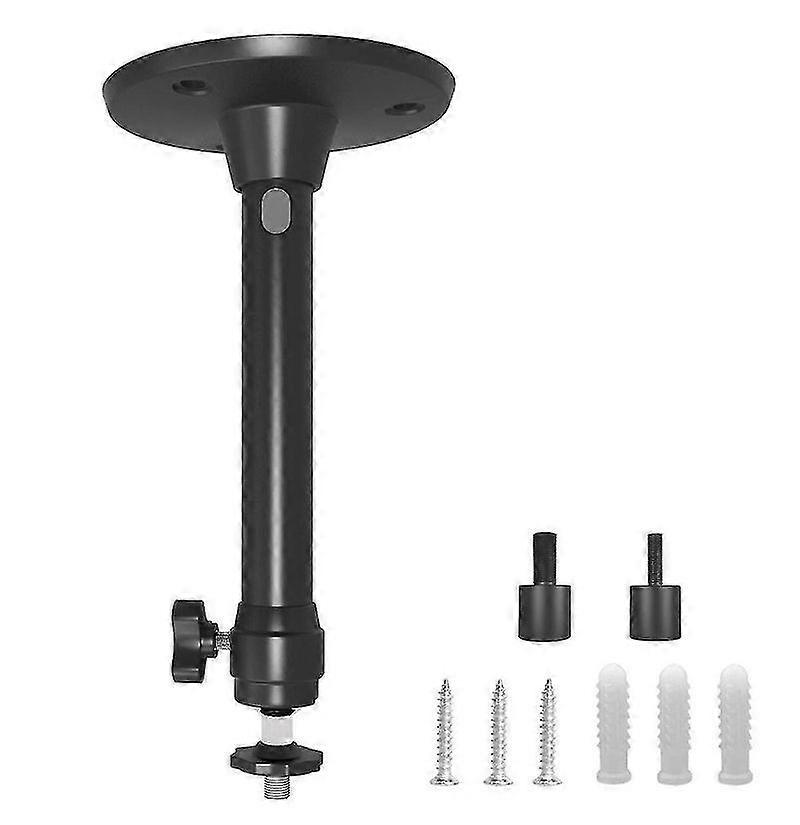 Foldable 360 Rotating Projector Wall/Ceiling Mount Metal Bracket with Screws