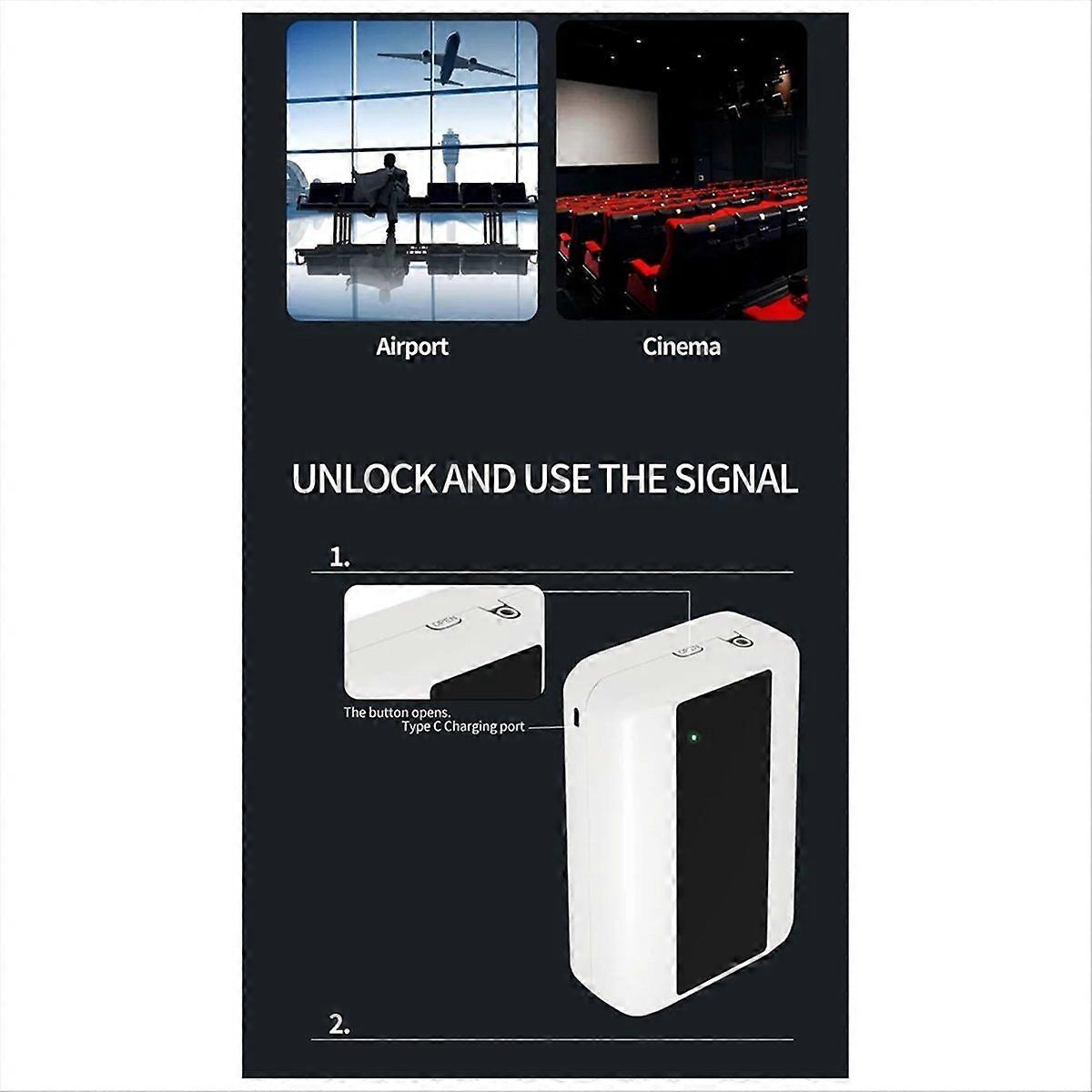 Bluetooth WIFI Oils Diffuser Flavoring Scent Machine for Room EU Plug