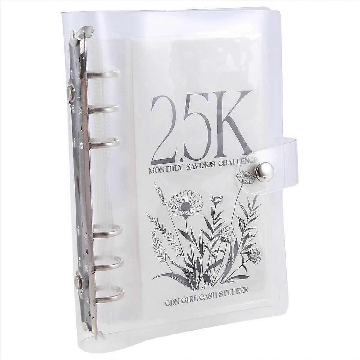 Envelope Challenge Binder Savings Binder for Save 2.5K