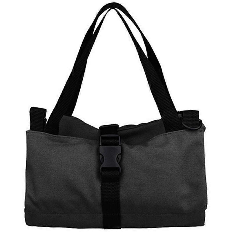 Tool Storage Bag Waterproof Canvas Multifunctional Storage Tool Black