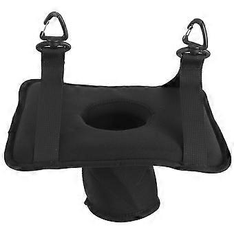 Pool Drink Holder Multi-Function Drink Float for Kayak Use Black Nylon