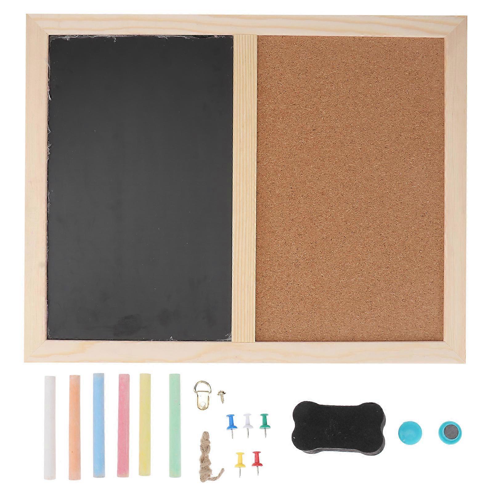 Home Message Board Cork Bulletin Board 1Set Practical Hanging