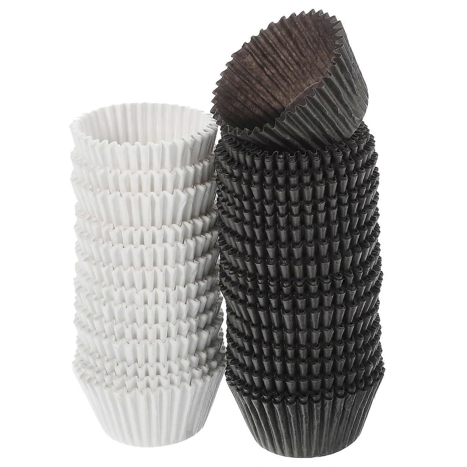 Cake Paper Cups for Baking 1000Pcs Assorted Color Greaseproof Liners