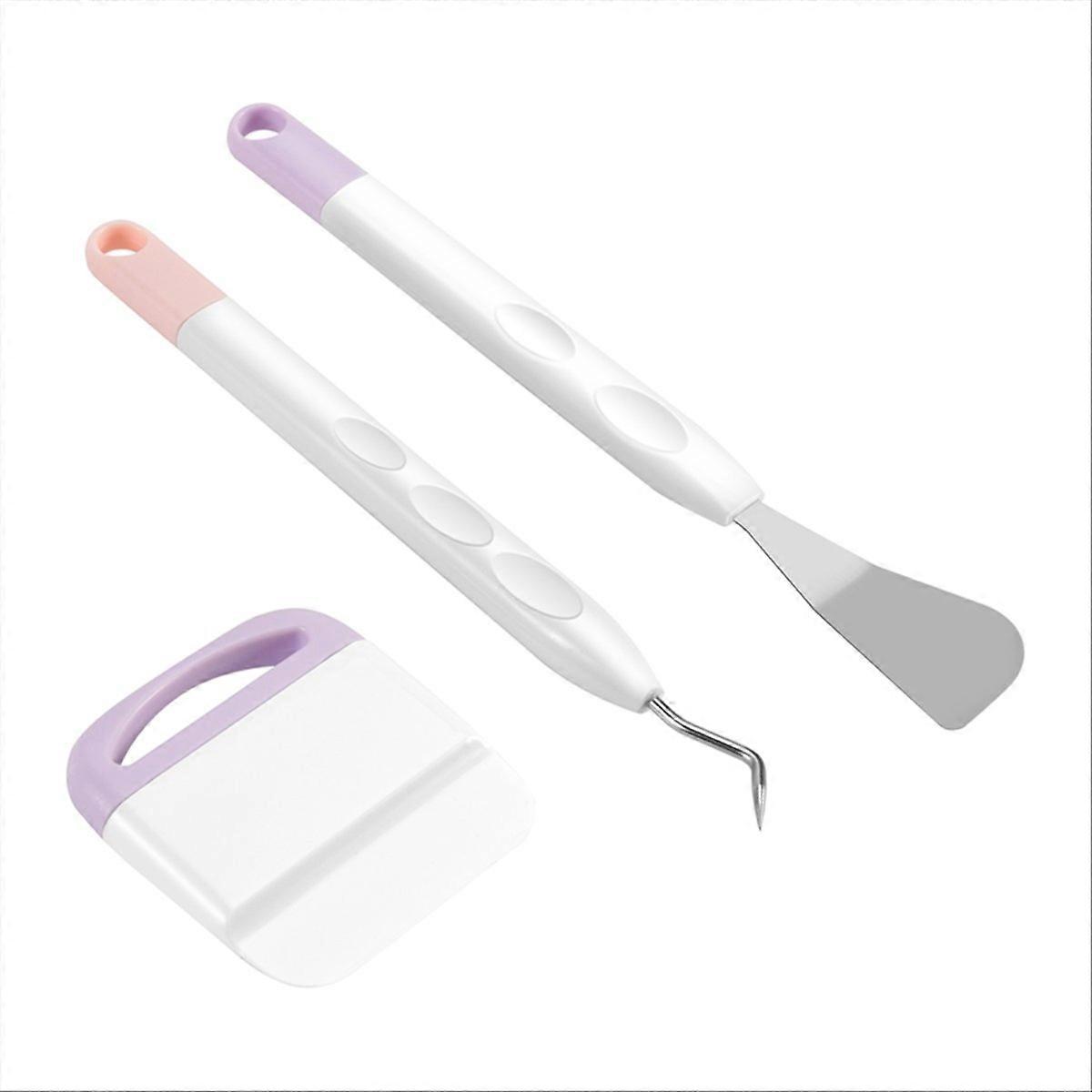 3Pcs Weeding Tool for Vinyl with Hook Weeder, Piecing Tool Vinyl