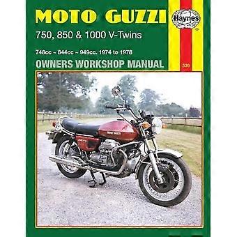 Moto Guzzi V-kaksoset omistaja Workshop Manual (moottoripyörä ohjekirjoja)