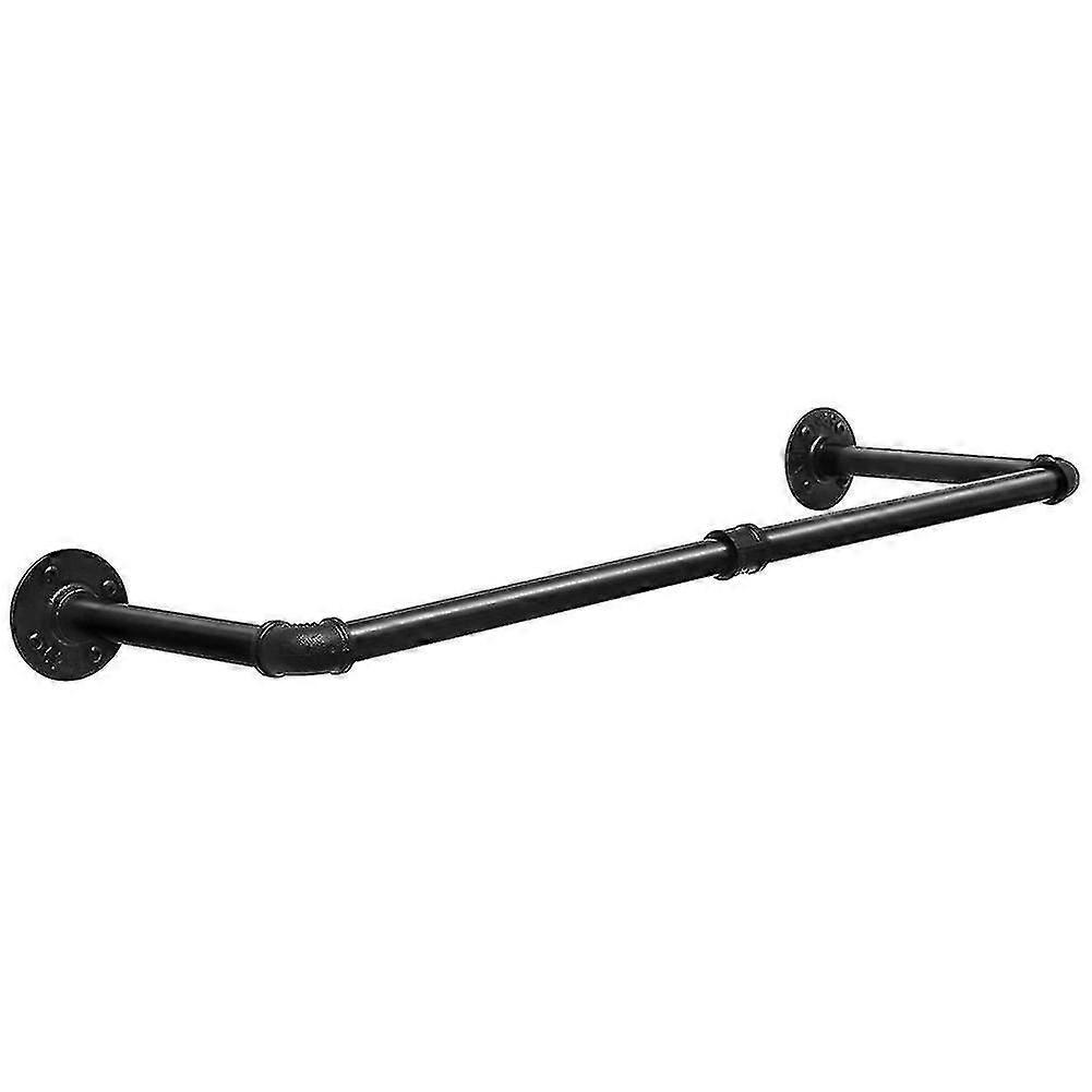 Detachable Clothes Rail Industrial Design Pipe Clothes Rack Wall Hanger