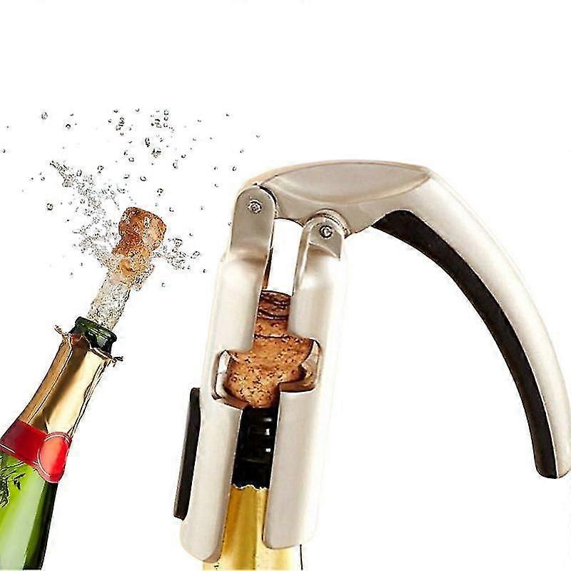 Rustfrit stål champagneflaskeåbner