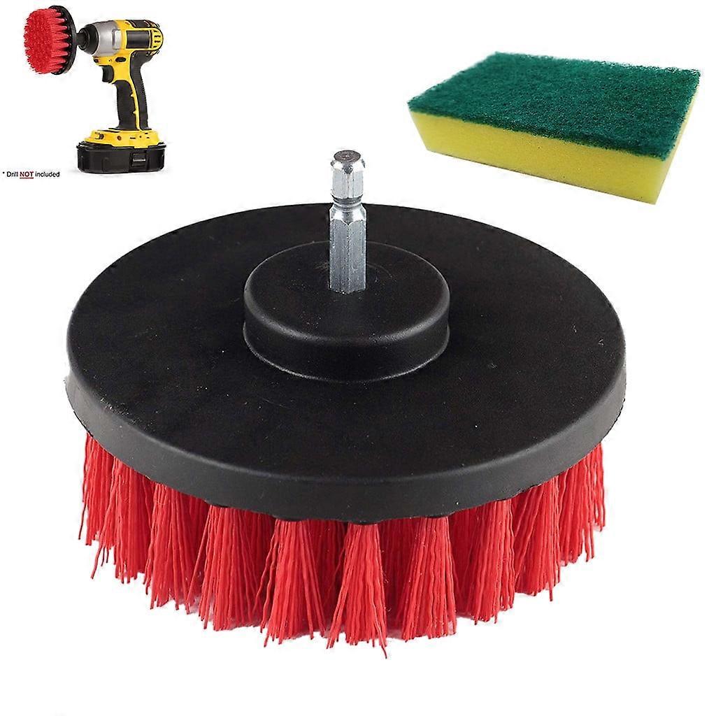 Drill Powered Grout Cleaning Brush Tool for Efficient Tile Restoration