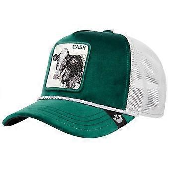 Goorin Bros Emerald Cow Trucker Hat - Jewel Tones Green