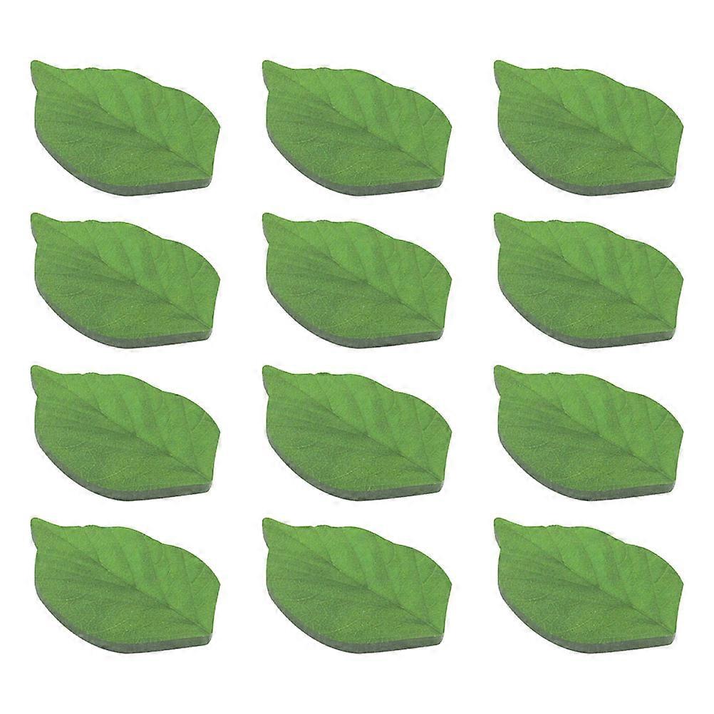 Green Leaf Adhesive Paper Pad for Note Taking 48Packs