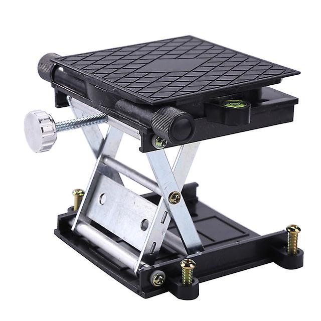 Adjustable Aluminum Router Lift Table Lab Lifting Plate Stand Platform Workbench Woodworking Laboratory Carpentry Tools