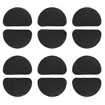 Sole Stickers For Shoes High Heels And Flat Shoes Size 9.00X6.00X0.50cm Wear-Resistant 12 Pairs