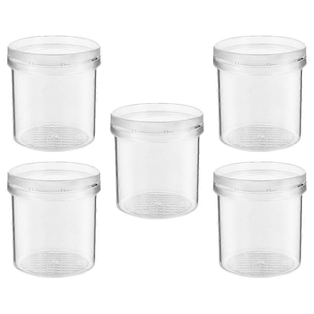Insect Observation Box Multi-Function Magnifying Jars for Outdoor Use 5Pcs