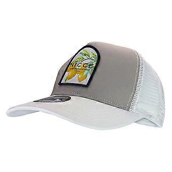 Nicce - Mens Embroidered Santorini Cotton Trucker Cap Hat