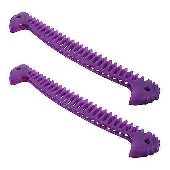 2pcs Ice Skate Guard: Elastische Schlittschuhkufenabdeckungen - Dehnbare Skatinglaufschutzhülle - Eiskunstlaufzubehör