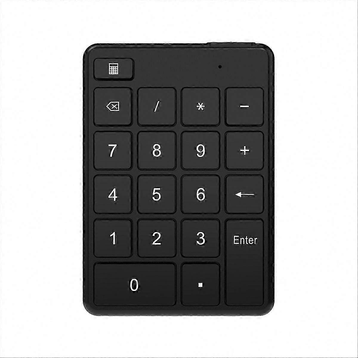 Universal 19-Key Bluetooth Numeric Keypad for PC Accounting and Data Entry