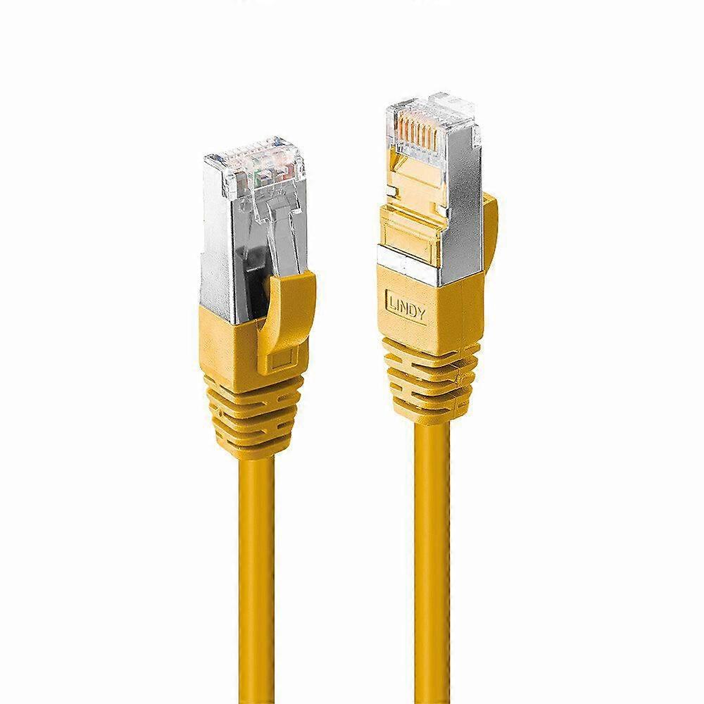 Lindy 0.3m Cat.6 S/FTP LSZH Network Cable Yellow