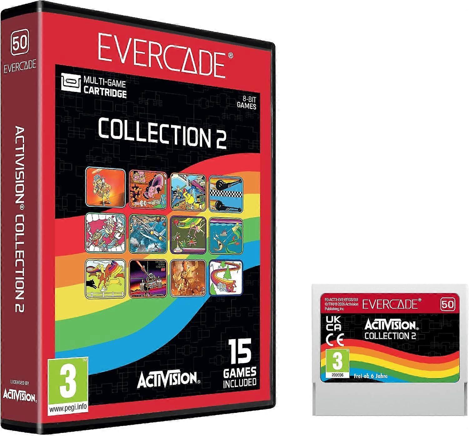 Evercade Activision Collection 2 Cartridge