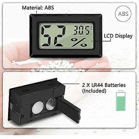 Mini LCD Digital Thermometer Hygrometer Temperature Humidity -50~70 10%~99%RH