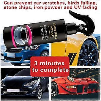 Entretien Nano Revêtement Spray Pulvérisation Cire 120ml Extérieur Voiture Peinture Automobile Anti Rayures Anti-résistance Pièces De Réparation