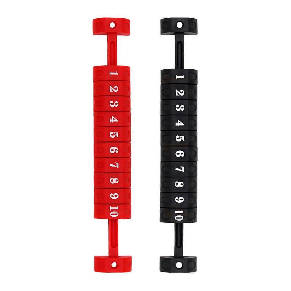 2Pcs Foosball Score Counters Multifunctional Scorekeeper Bars Table Soccer Score Counters