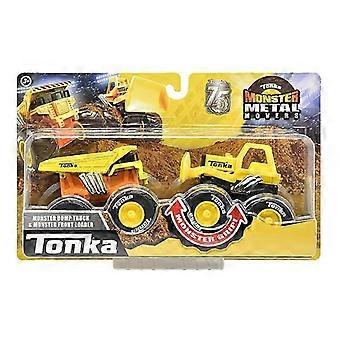 2-Piece Set Children's Die-Cast Engineering Vehicle Model Cars,x