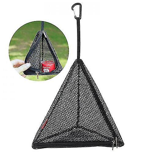 Triangle Hanging Mesh Bag Trianfular Net Storage Bag Outdoor Camping H