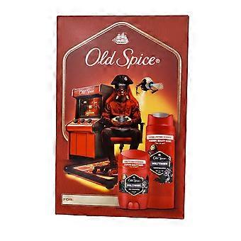 Wolfthorn Old Spice Set - Shower Gel/Shampoo 250ml Deodorant Stick 50ml