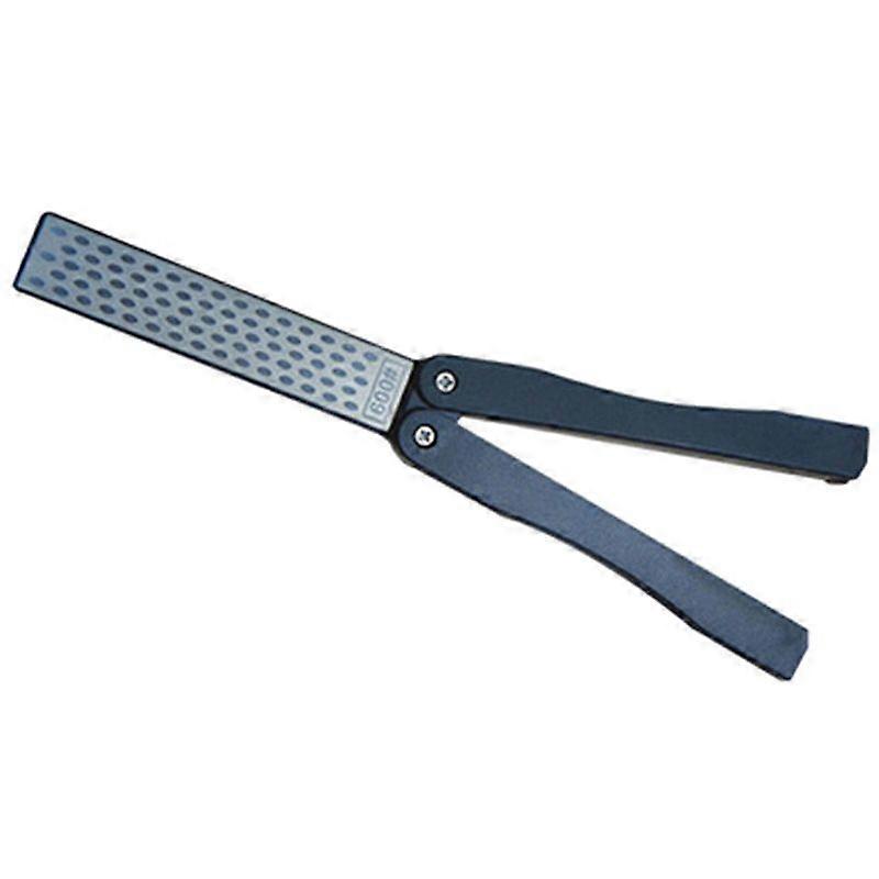 Double Sided Portable Folding Pocket Knife Sharpening Whetstone Sharpener Tool