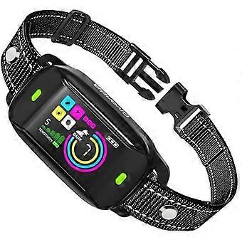 Bellhalsband für große, mittelkleine Hunde, sicheres und humanes Bellhalsband mit Piepvibration, aufzeichnungsfähige und wiederaufladbare Bellhalsbänder, Smart Protection Techn